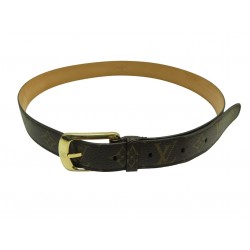 NEUF CEINTURE LOUIS VUITTON ELLIPSE 30MM EN TOILE MONOGRAM M6919 T90 BELT 455€