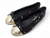  chaussures chanel ballerines logo cc g02819 35.5