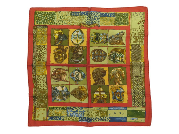 foulard hermes gavroche persona carre 45 cm en