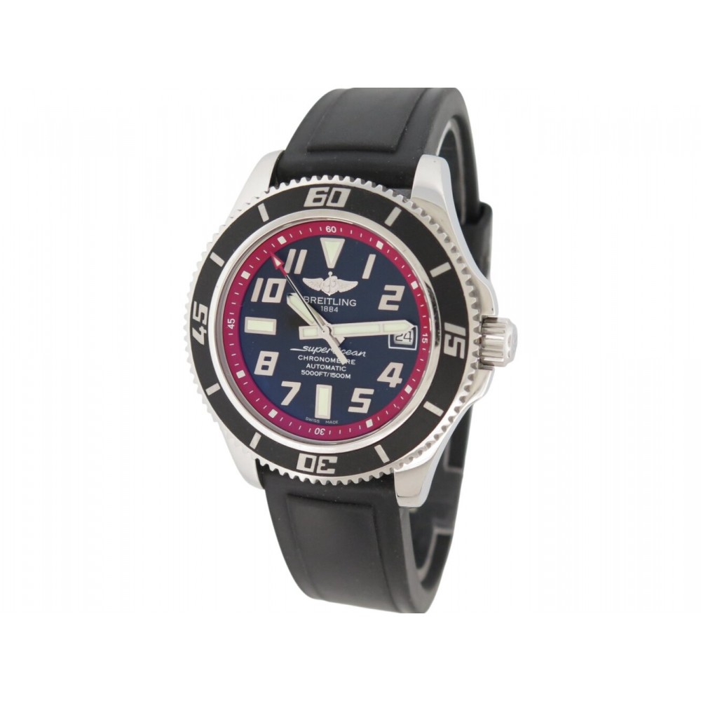 MONTRE BREITLING A17364 SUPEROCEAN 42 AUTOMATIQUE EN ACIER FULLSET WATCH 3300€