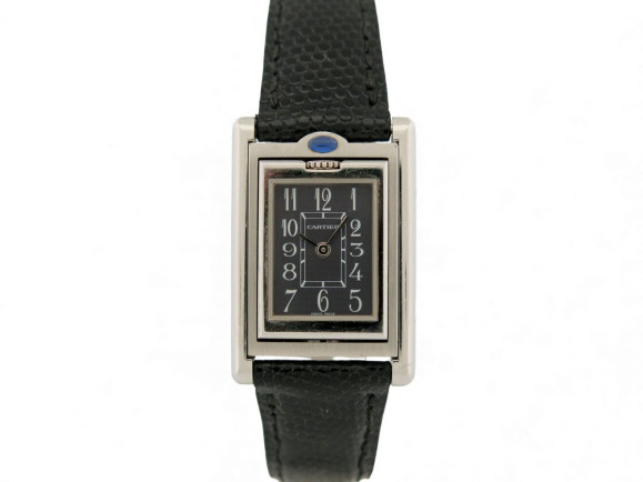 montre cartier tank basculante 2386 quartz 32