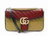  sac a main gucci marmont 443497 en cuir bicolore