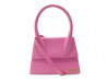sac a main jacquemus le grand chiquito gm en cuir rose
