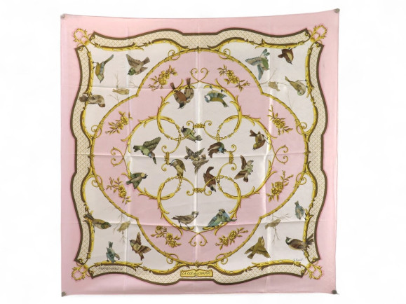 foulard hermes la cle des champs carre 90 soie