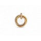 PENDENTIF CARTIER TRINITY 3 ORS 18K 5 DIAMANTS 0.06CT DIAMOND GOLD PENDANT 3150€