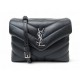 NEUF SAC A MAIN SAINT LAURENT LOULOU TOY 678401 CUIR NOIR BANDOULIERE BAG 1550€