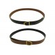 NEUF VINTAGE CEINTURE HERMES BOUCLE ETRIER 24MM T80 EN CUIR REVERSIBLE BELT 630€