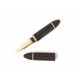 NEUF STYLO PLUME LOUIS VUITTON CARGO CUIR DE CROCODILE MARRON FOUNTAIN PEN NEW