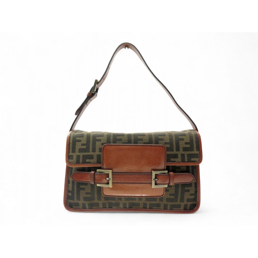 NEUF SAC A MAIN FENDI 8BR553 TOILE LOGO MONOGRAMME ZUCCA PORTE EPAULE BAG 2200€