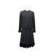 NEUF ENSEMBLE TAILLEUR CHANEL VESTE + JUPE EN TWEED NOIR 38 M BLACK SKIRT 9300€