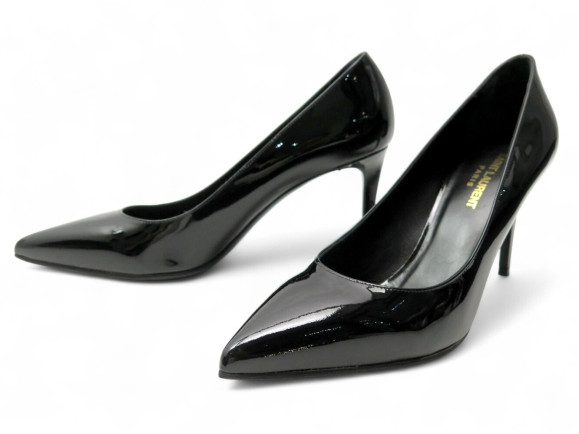 chaussures saint laurent 375368 escarpins vitello