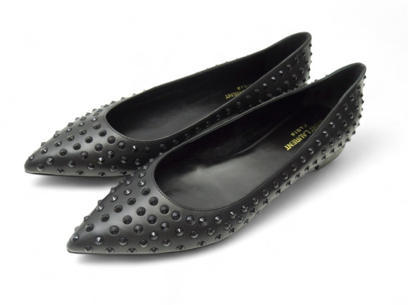  chaussures saint laurent 375436 ballerines studs