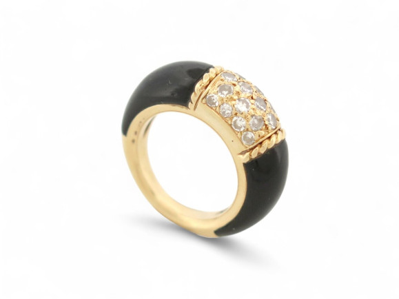 bague van cleef arpels philippine t45 or jaune 18k