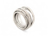 bague de grisogono allegra en or blanc 18k 32gr t48 68