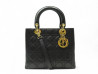 sac a main christian dior lady medium en cuir cannage