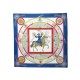 NEUF VINTAGE FOULARD HERMES FEUX D'ARTIFICE CARRE 90 SOIE BROCHEE SCARF 530€