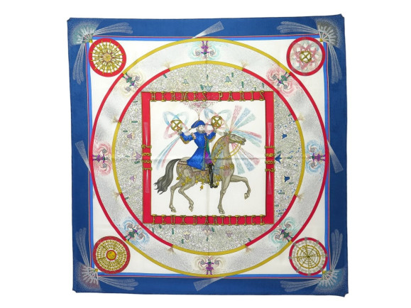   foulard hermes feux d'artifice carre 90