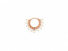  mono boucle d'oreille maria tash pearl coronet