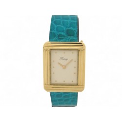 MONTRE POIRAY MA PREMIERE 30MM OR JAUNE 18K QUARTZ BOITE YELLOW GOLD WATCH 9500€