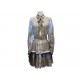 NEUF ROBE ZIMMERMANN EN SOIE IMPRIME PAISLEY AVEC CEINTURE T1 38 M DRESS 1200€