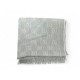 ECHARPE GUCCI MONOGRAMME GG EN LAINE GRIS ETOLE FOULARD MONOGRAM WOOL SCARF 410€
