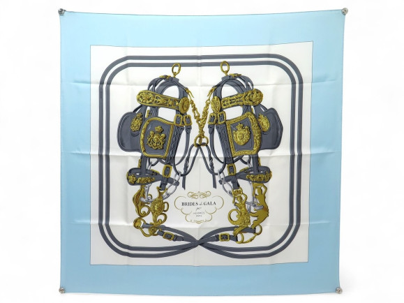 foulard hermes brides de gala carre 90 en