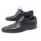CHAUSSURES BERLUTI RICHELIEU 0141 8.5 42.5 CUIR PATINE NOIR ET GRIS SHOES 2100€