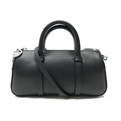NEUF SAC A MAIN LONGCHAMP DAYLONG S 10270HFK001 BANDOULIERE CUIR NOIR BAG 690€