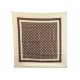 VINTAGE FOULARD LOUIS VUITTON MONOGRAM EN SOIE MARRON CARRE 70 BOITE SCARF 430€