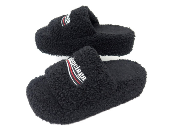 chaussures balenciaga furry 654261 40 41 sandales
