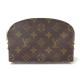 NEUF TROUSSE LOUIS VUITTON POCHETTE COSMETIQUE PM M47515 TOILE MARRON POUCH 485€