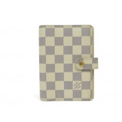 PORTE AGENDA LOUIS VUITTON FONCTIONNEL PM R20706 EN DAMIER AZUR COVER DIARY 350€