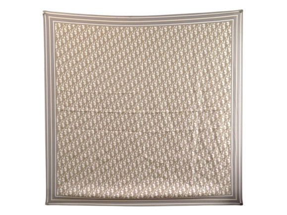 foulard christian dior carre 90 toile monogramme