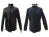 blouson hermes reversible en cuir d'agneau noir