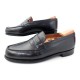 CHAUSSURES JM WESTON MOCASSINS 180 6.5D 41 EN CUIR NOIR + EMBAUCHOIRS SHOES 630€