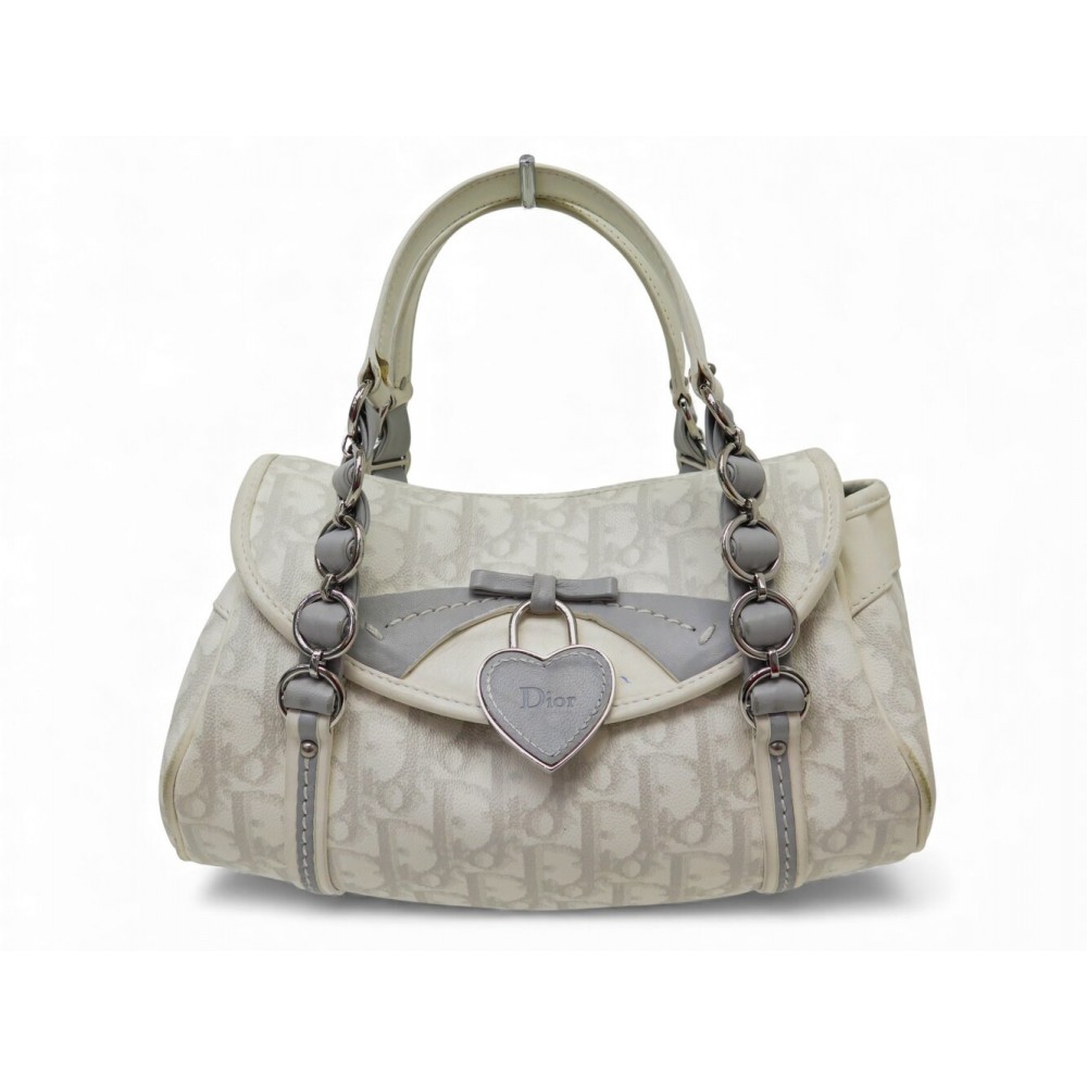 SAC A MAIN CHRISTIAN DIOR TROTTER ROMANTIQUE TOILE MONOGRAM OBLIQUE BAG 1050€