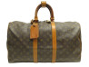 sac a main louis vuitton keepall 45 en toile monogram