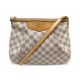 SAC A MAIN LOUIS VUITTON SIRACUSA PM EN TOILE DAMIER AZUR BANDOULIERE BAG 1600€