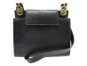   sac a main celine en cuir de lezard noir