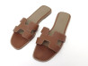 chaussures hermes oran h021056z 39.5 sandales mules
