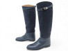 chaussures bottes hermes jumping 35 en daim bleu