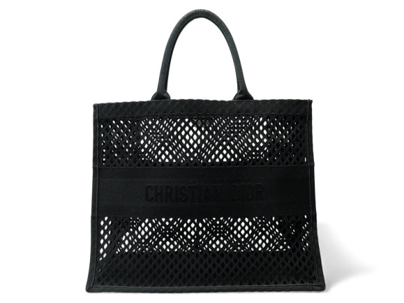 sac a main christian dior book tote large gm en maille