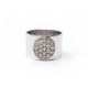 BAGUE DINH VAN ANTHEA GM T51 EN OR BLANC 18K 6.2GR 19 DIAMANTS 0.39CT RING 4600€