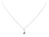 collier tiffany co pendentif larme en platine