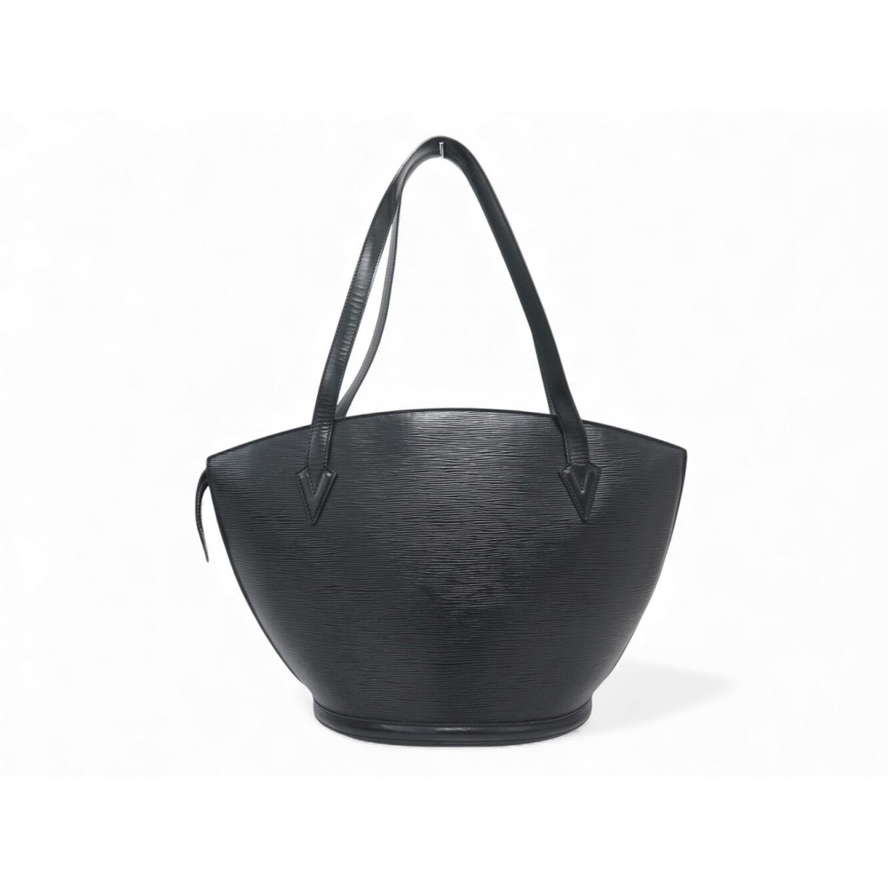 VINTAGE SAC A MAIN LOUIS VUITTON SAINT JACQUES GM M52262 CUIR EPI NOIR BAG 1700€