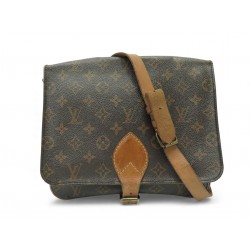 VINTAGE SAC A MAIN LOUIS VUITTON CARTOUCHIERE MM MONOGRAM M51253 HAND BAG 1390€