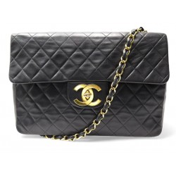 VINTAGE SAC A MAIN CHANEL CLASSIQUE TIMELESS MAXI JUMBO MATELASSE BAG 11700€