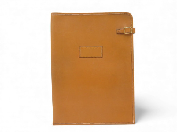pochette hermes porte documents en cuir vache