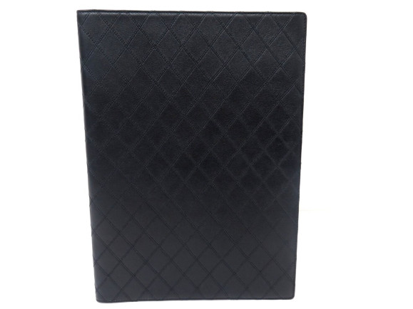 couverture chanel porte bloc note documents en