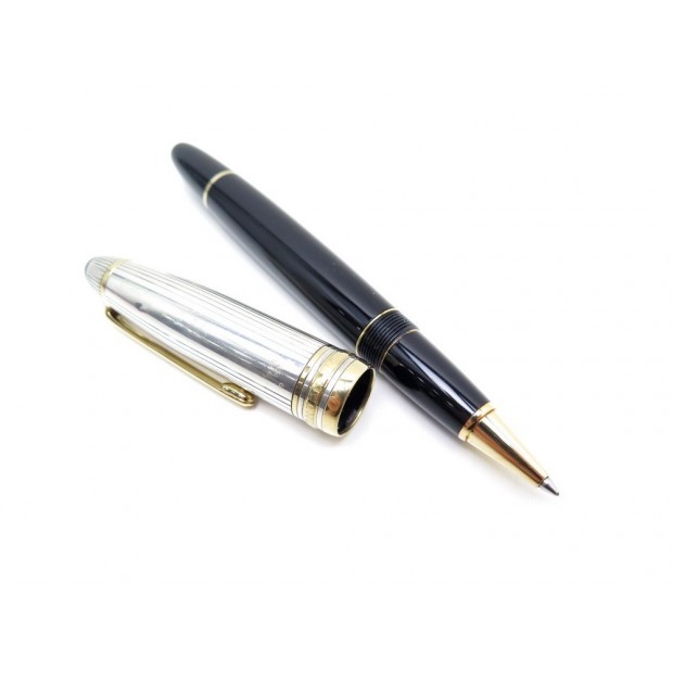 STYLO ROLLERBALL MONTBLANC MEISTERSTUCK SOLITAIRE DOUE LEGRAND ARGENT PEN 770€
